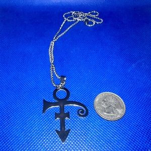 Prince necklace earrings set